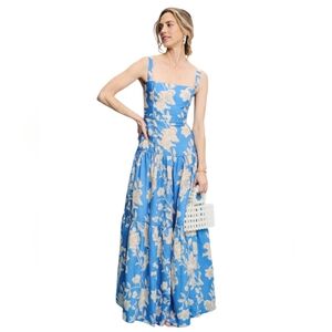 Agua by Agua Bendita Lima Maxi Dress